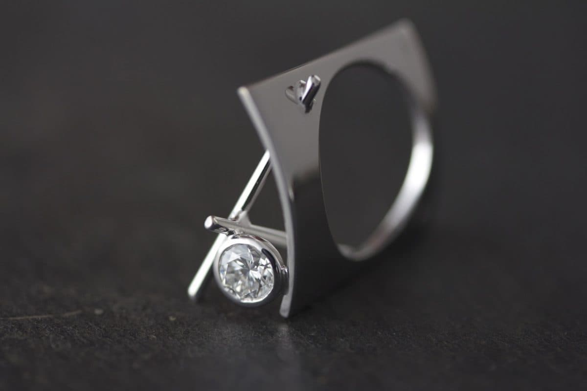 Bague "Roxy". - bijoutier joaillier créateur Valenciennes