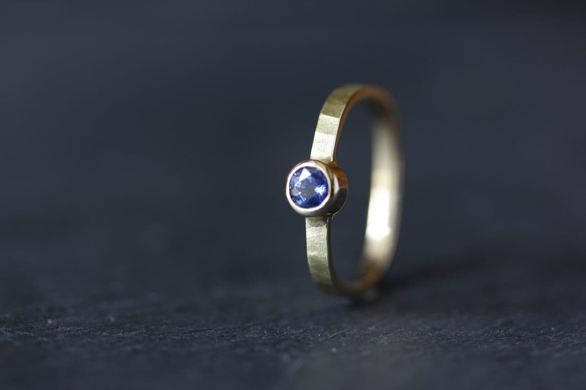 Solitaire "Mykines". - bijoutier joaillier créateur Valenciennes