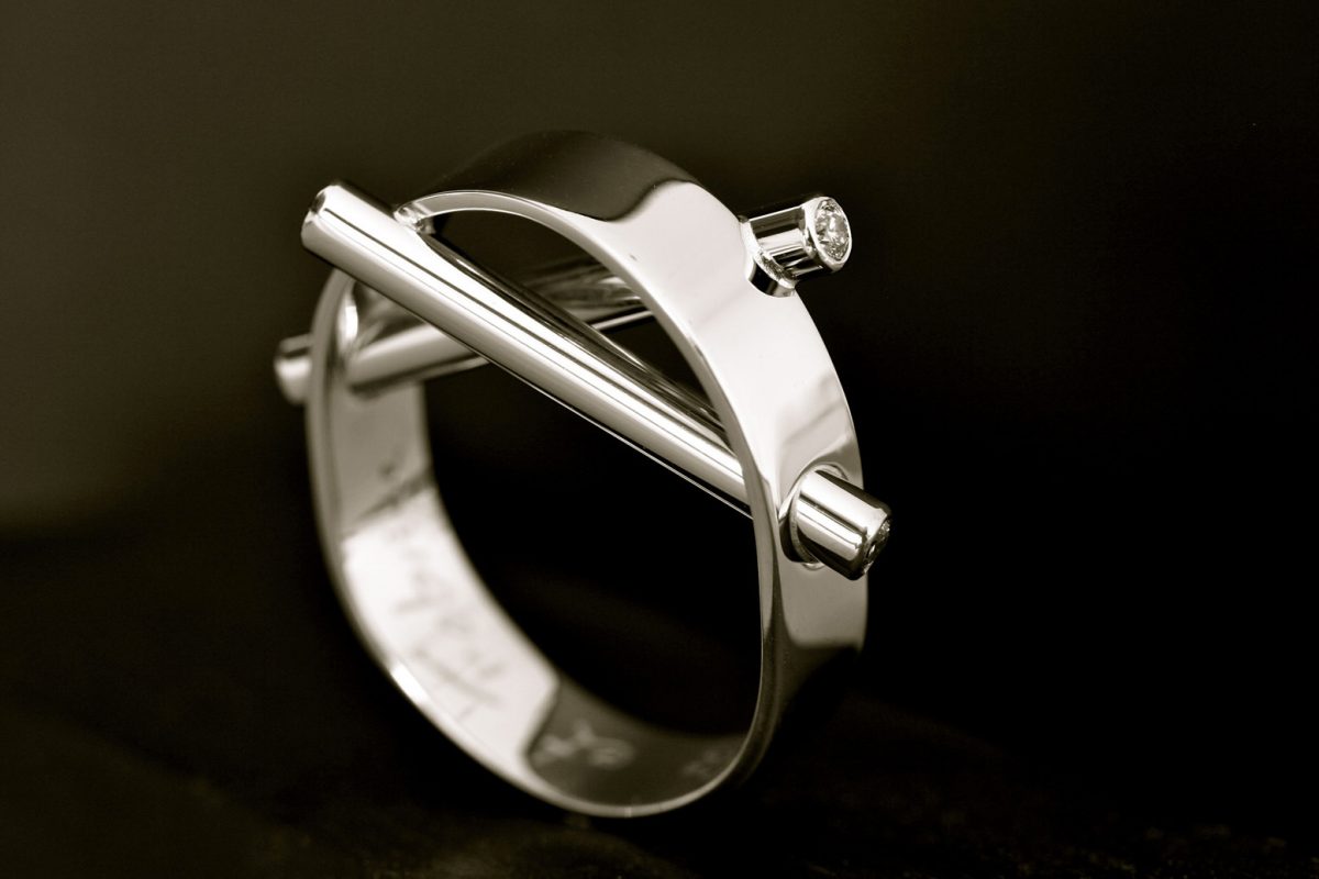 Bague Geisha. - bijoutier joaillier créateur Valenciennes