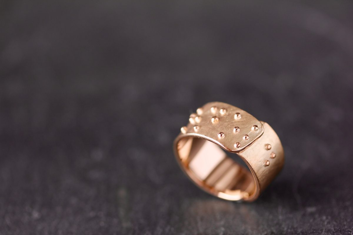 Bague "Blind". - bijoutier joaillier créateur Valenciennes