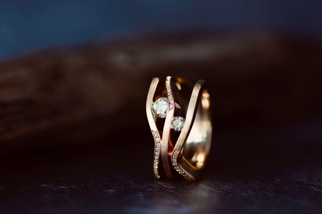 Bague "Archipel". - bijoutier joaillier créateur Valenciennes