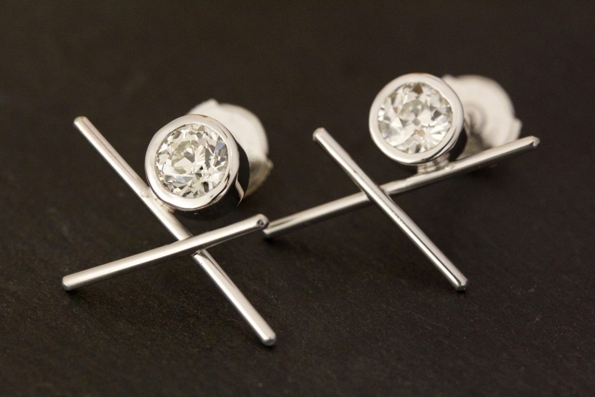 Boucles d’oreilles "Titou". - bijoutier joaillier créateur Valenciennes