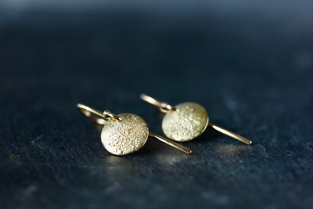 Boucles d'oreilles "Sahara". - bijoutier joaillier créateur Valenciennes