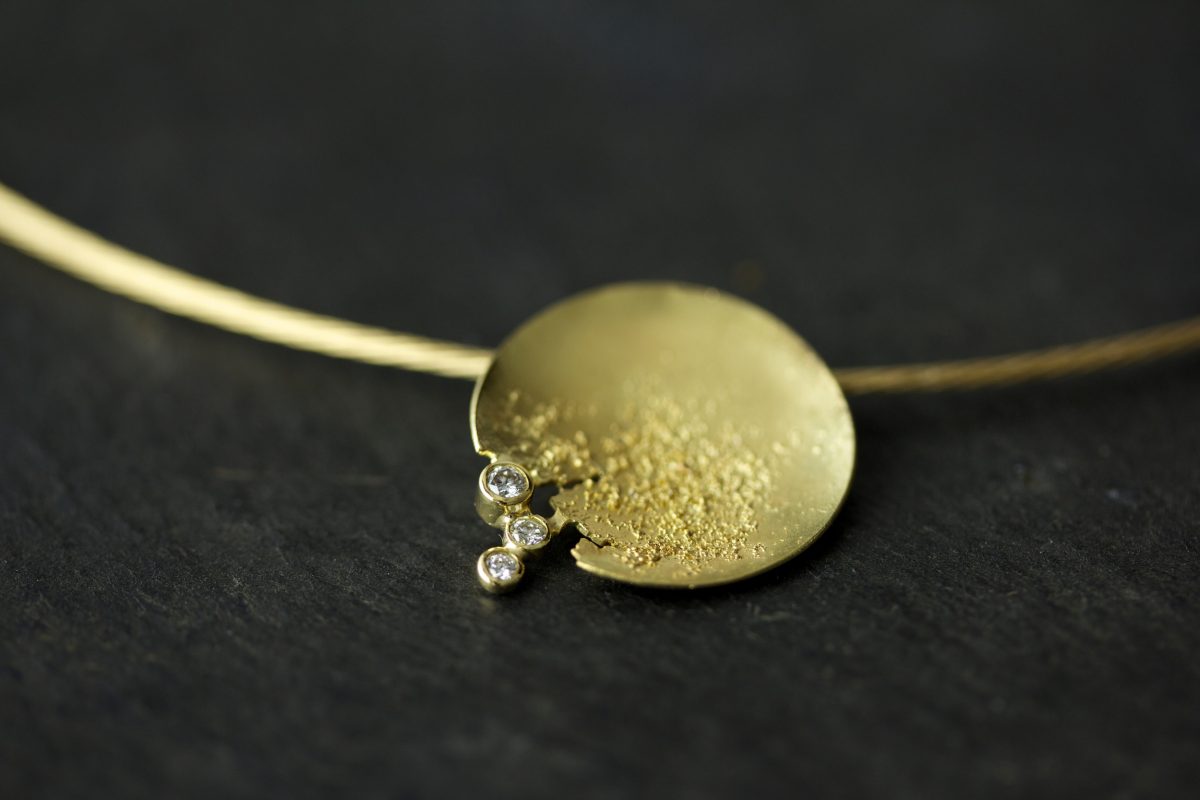 Collier "Mini-Sahara". - bijoutier joaillier créateur Valenciennes